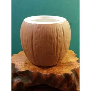 Vintage Coconut Ceramic Tiki Mug Dynasty Wholesale DW116-L